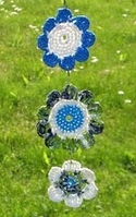Kristinas Welt Crocheted Plastic Wind Chime